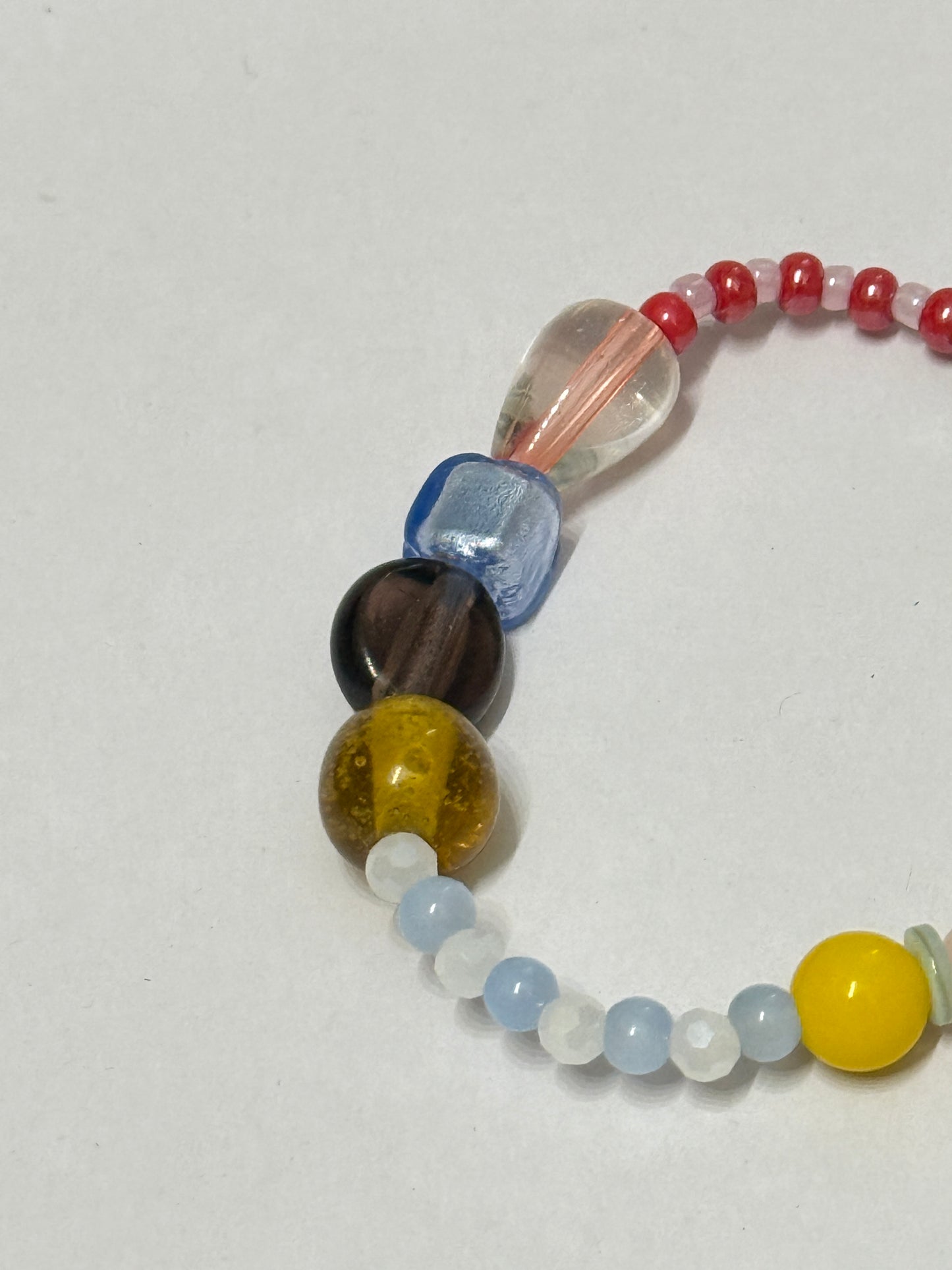 Golden Calm Beaded Bracelet – Soft Tones & Tiger Eye Energy