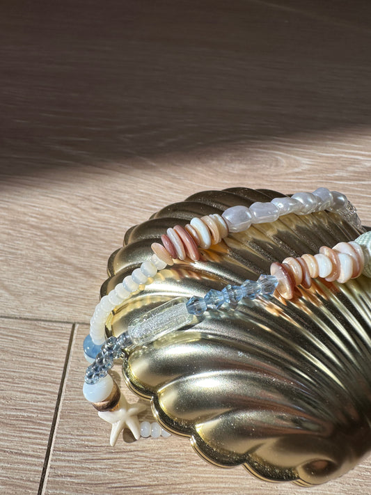 Caracola Pearl Shell Necklace.