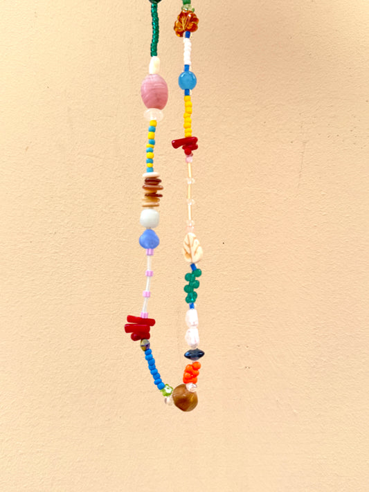 Candy Pop Beaded Necklace – Handmade & Full of Colorful Mischief
